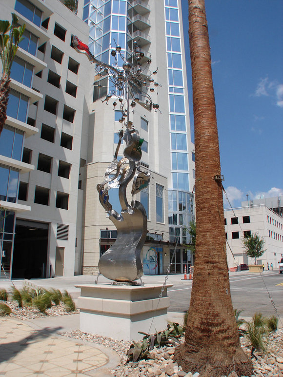 Killer Riffs  Kinetic Wind Monumental Sculpture by LaPaso