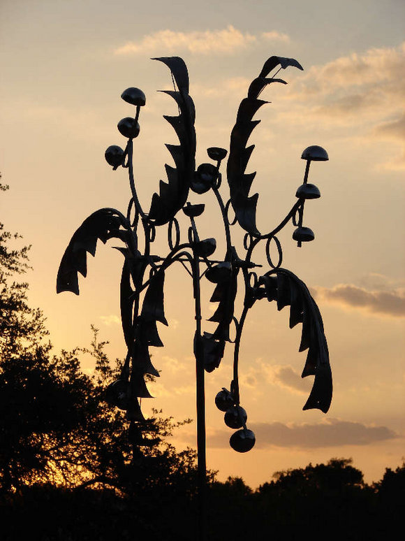 Jewel Kinetic Wind Monumental Sculpture by LaPaso - Kinetic sculpture