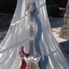 Fender Strat Kinetic Wind Monumental Sculpture by LaPaso