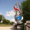 Killer Riffs Kinetic Wind Monumental Sculpture by LaPaso