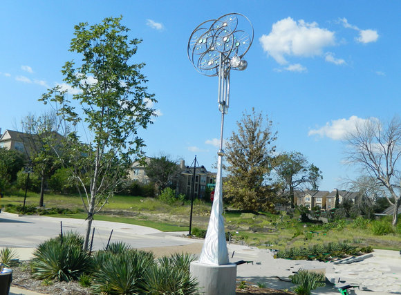 Lake High Kinetic Wind Monumental Sculpture by LaPaso