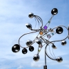 Paradox of Bling top view Kinetic Wind Monumental Sculpture by LaPaso